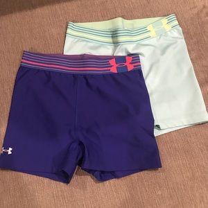 Under armour women’s work out shorts